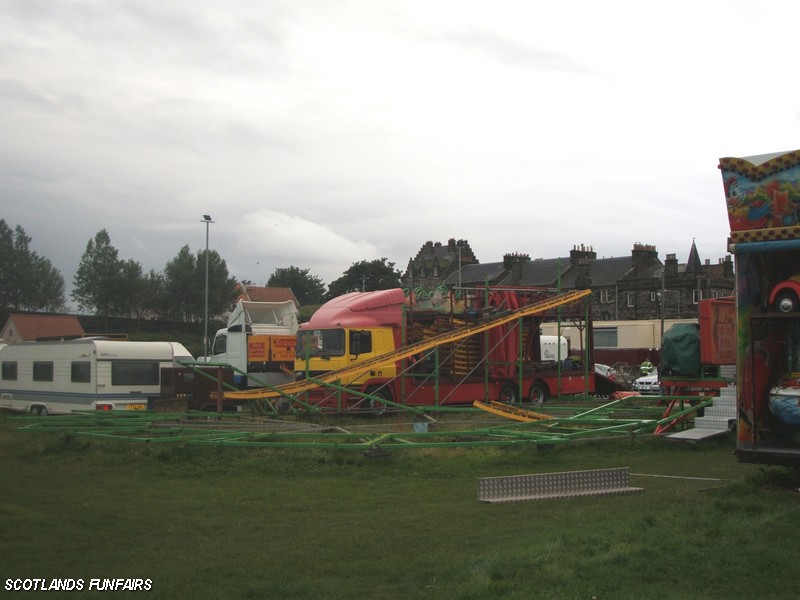 Ervin Gambles Rollercoaster Pulling Down
