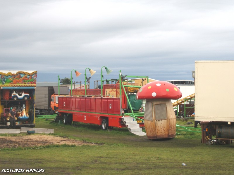 Ervin Gambles Rollercoaster Pulling Down