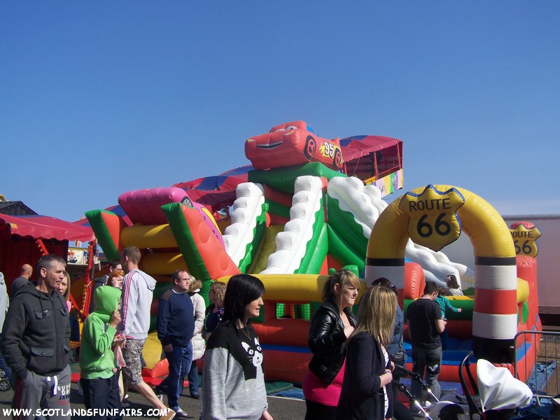 Harrison Stewarts Inflatable Playarea, 2014
