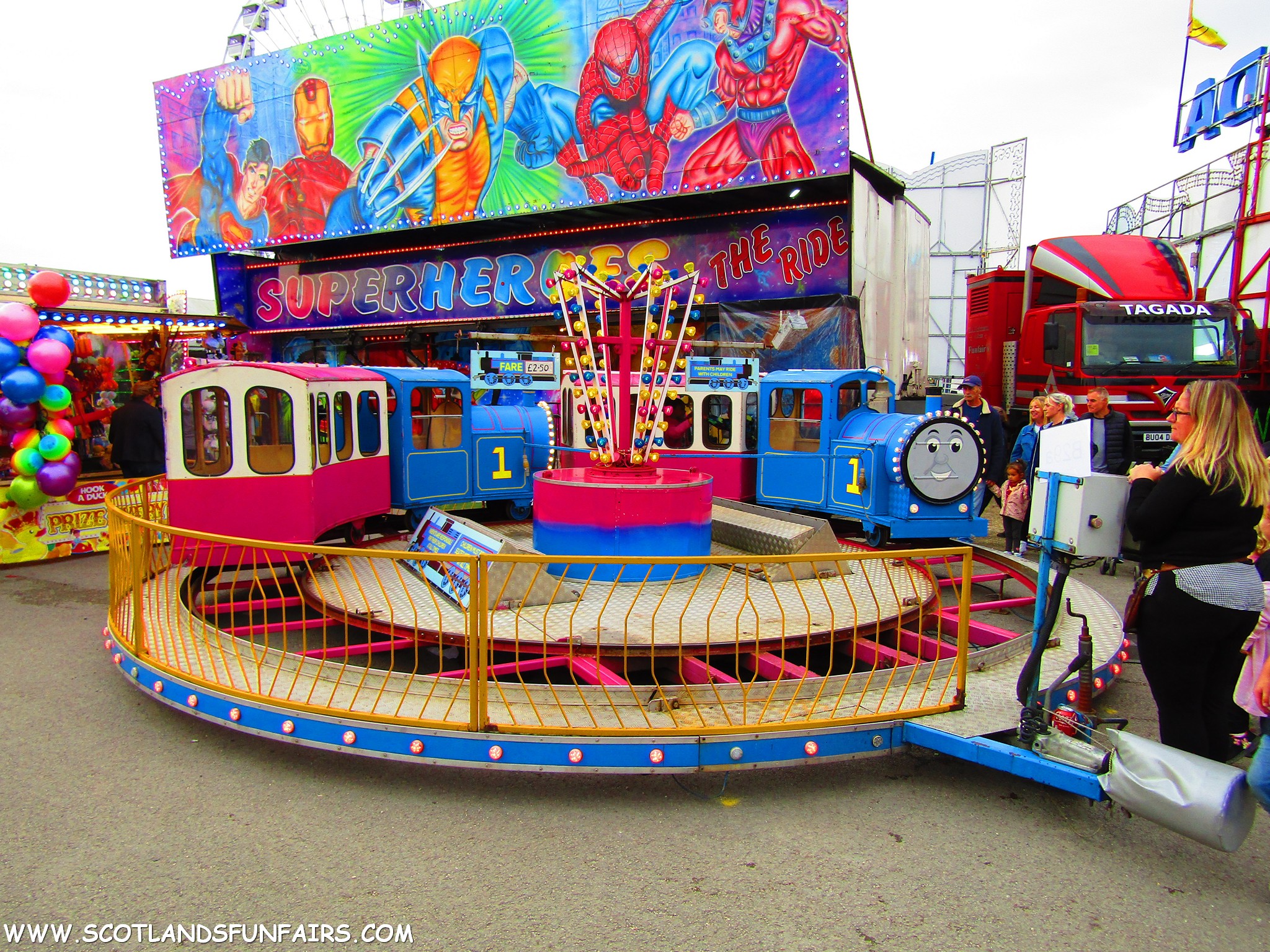 James Crecrafts Train Ride