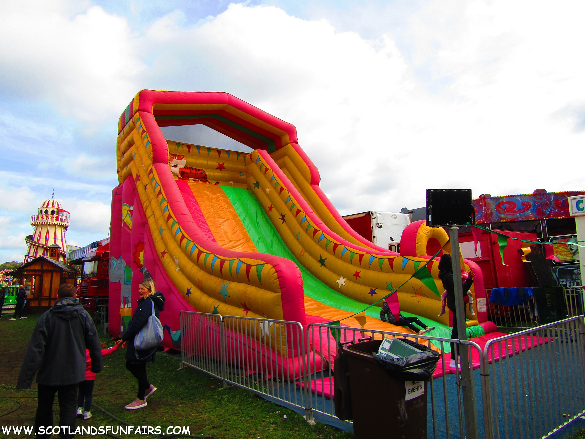 Henry Evans Inflatable Slide