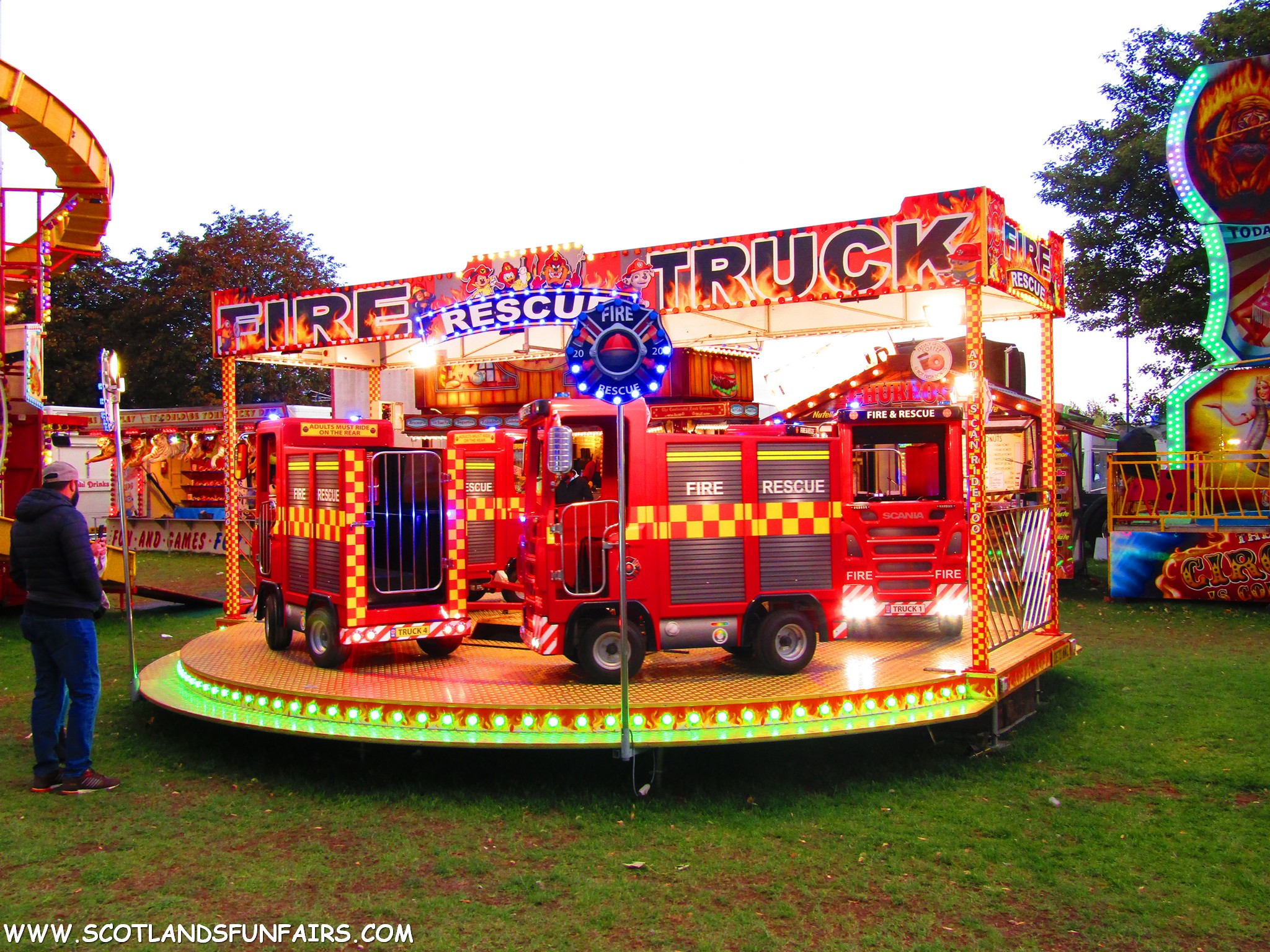 Mark Thurstons Fire Trucks