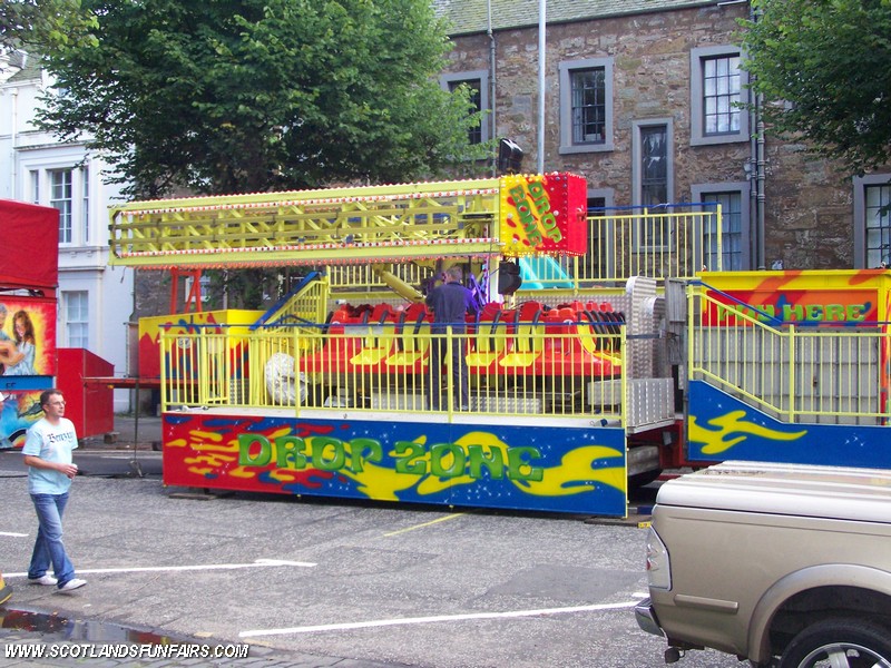 Spencer Hiscoes Drop Tower Building Up