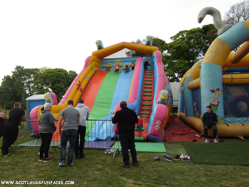 David Thomsons Inflatable Slide