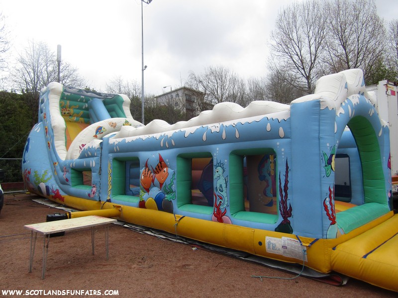 Nathaniel Codonas Inflatable Slide