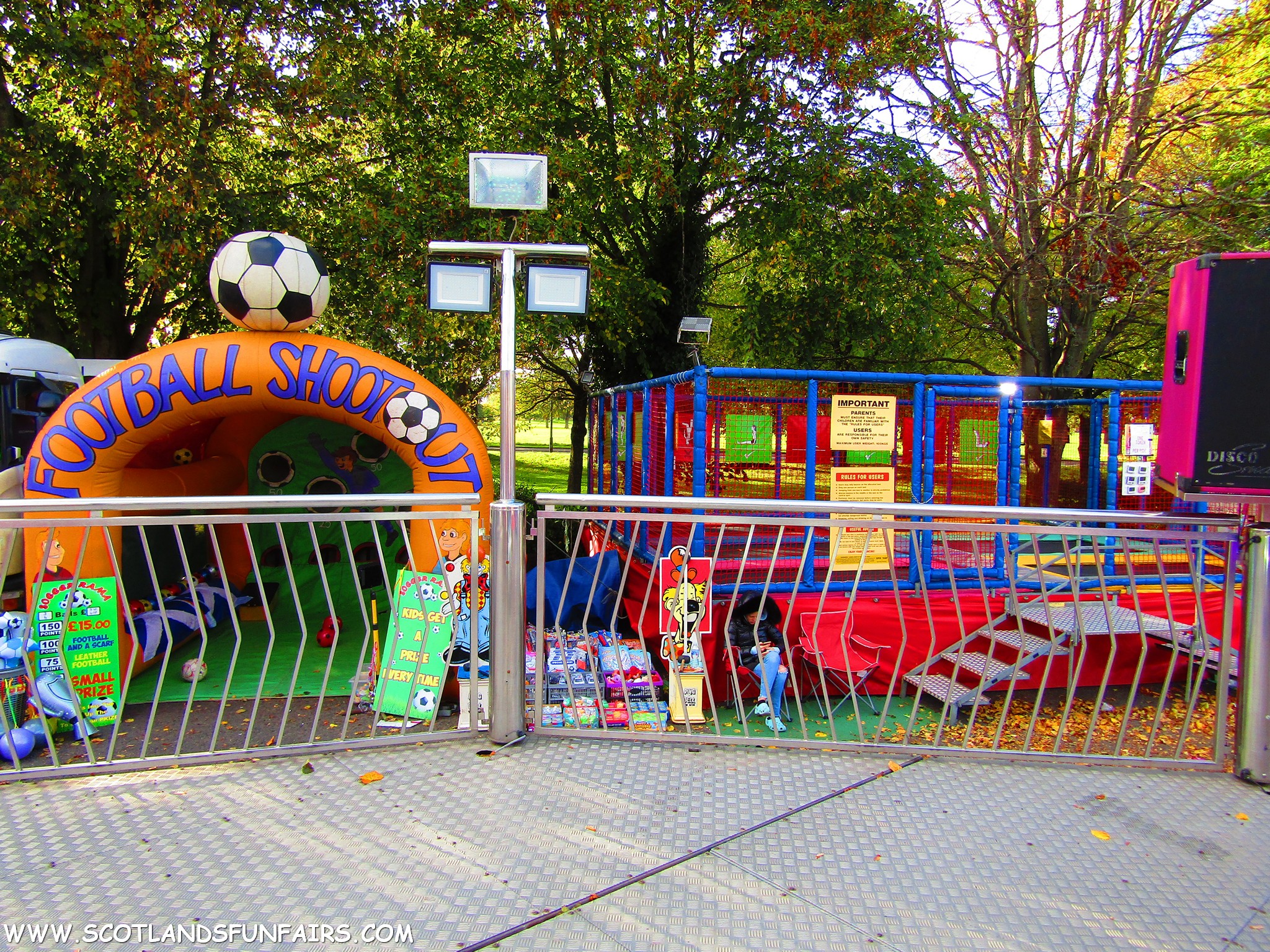 Allan Sharps Inflatable Kicker & Trampolines