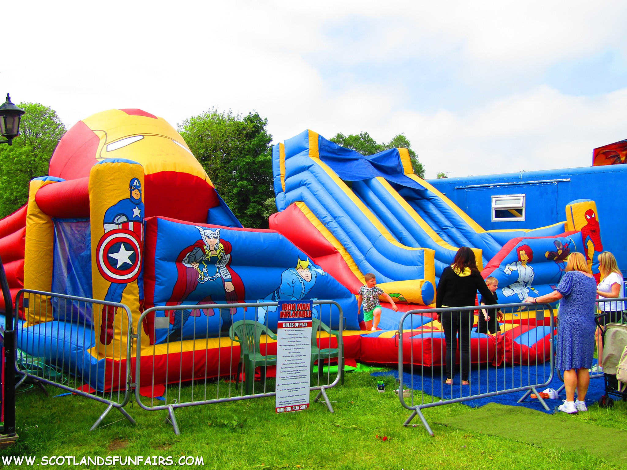Emile Davis's Inflatable Playarea