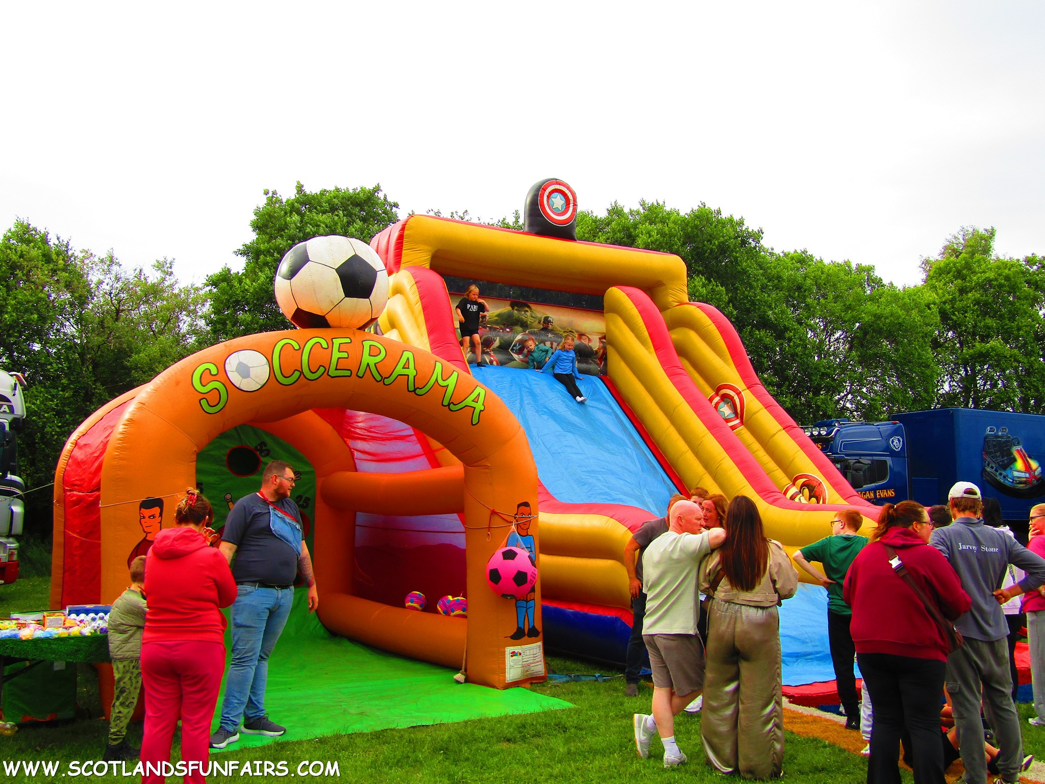 Nathaniel Codonas Inflatable Kicker & Slide