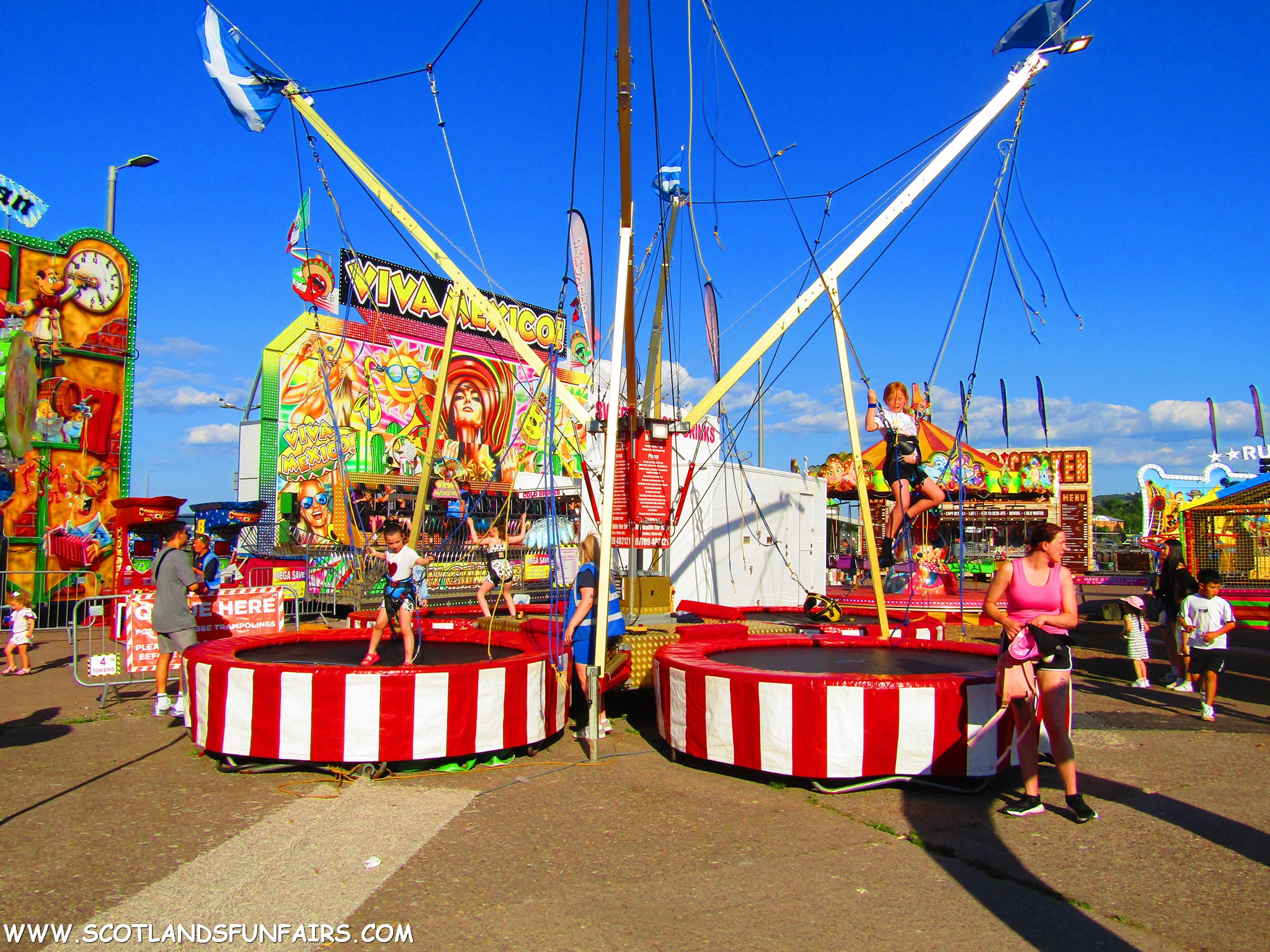 Irvin Stringfellows Bungee Trampolines 