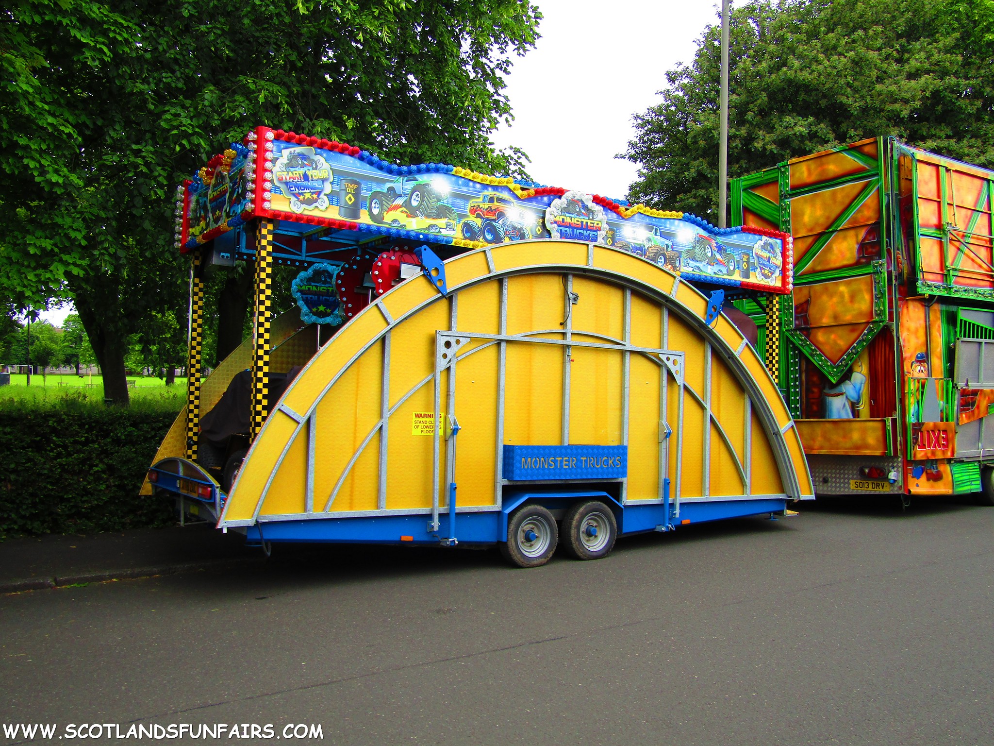 Irvin Stringfellows Monster Trucks Load