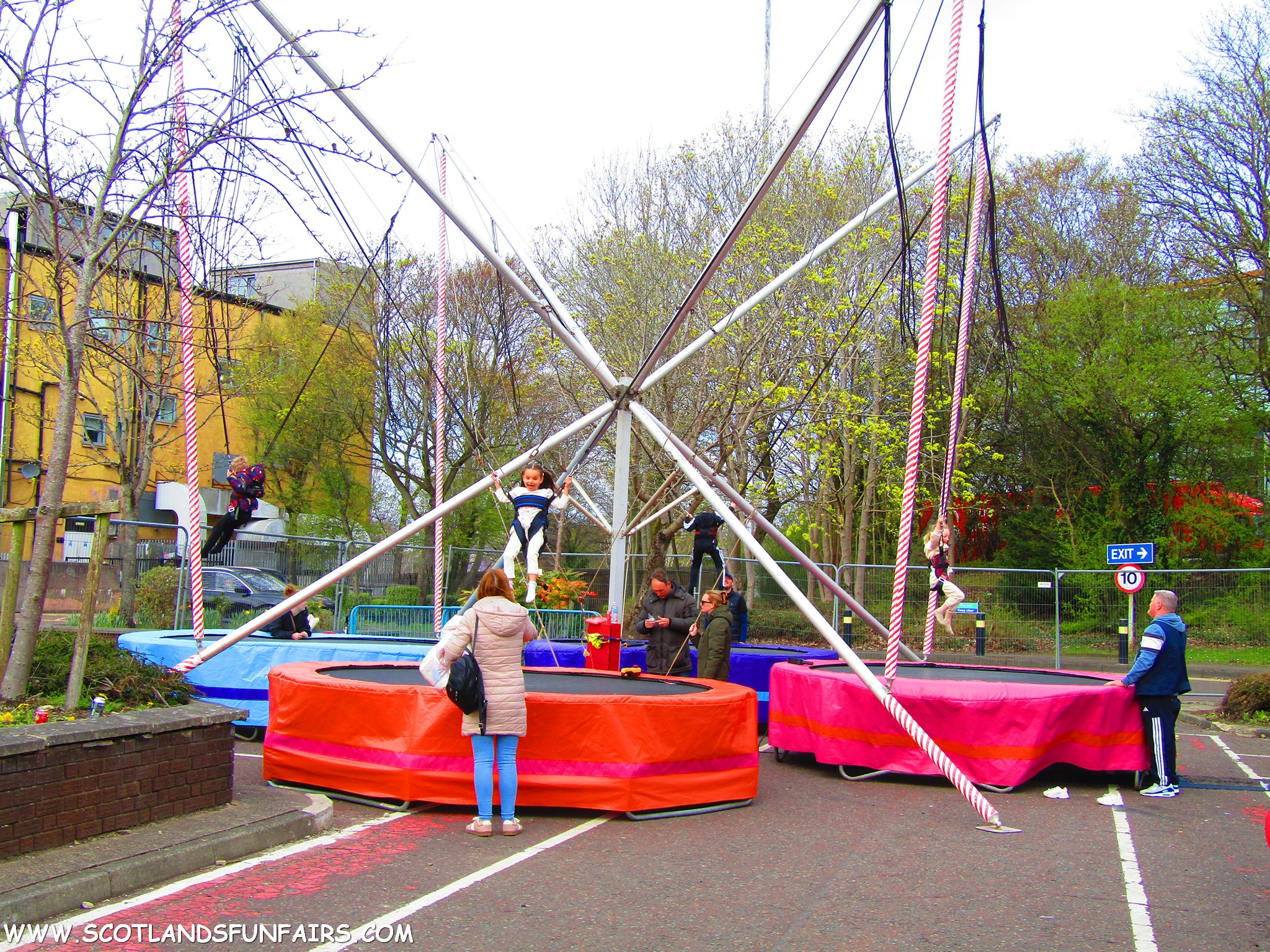 Kyle Johnstones Bungee Trampolines