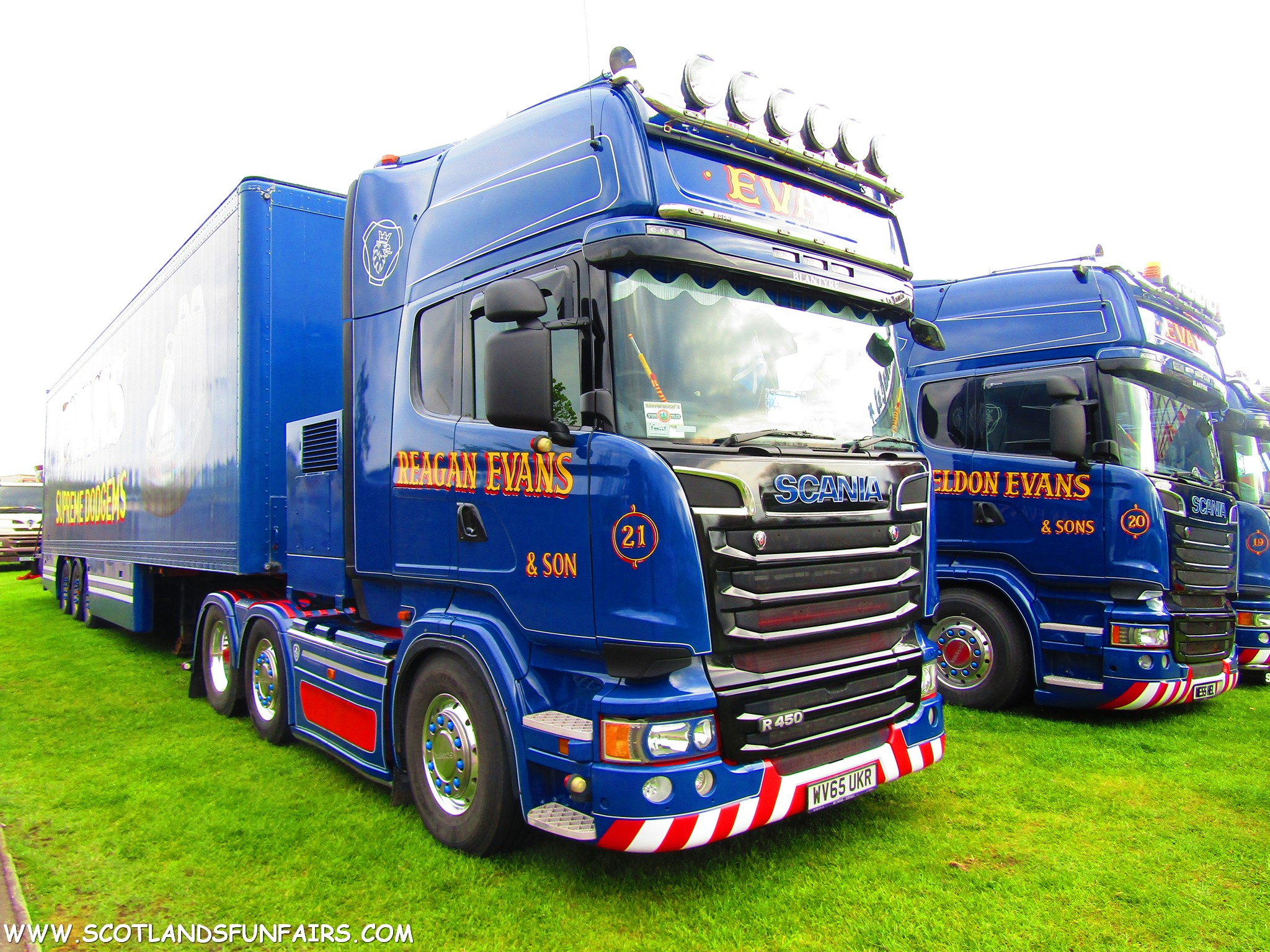 Reagan Evans Dodgems Scania