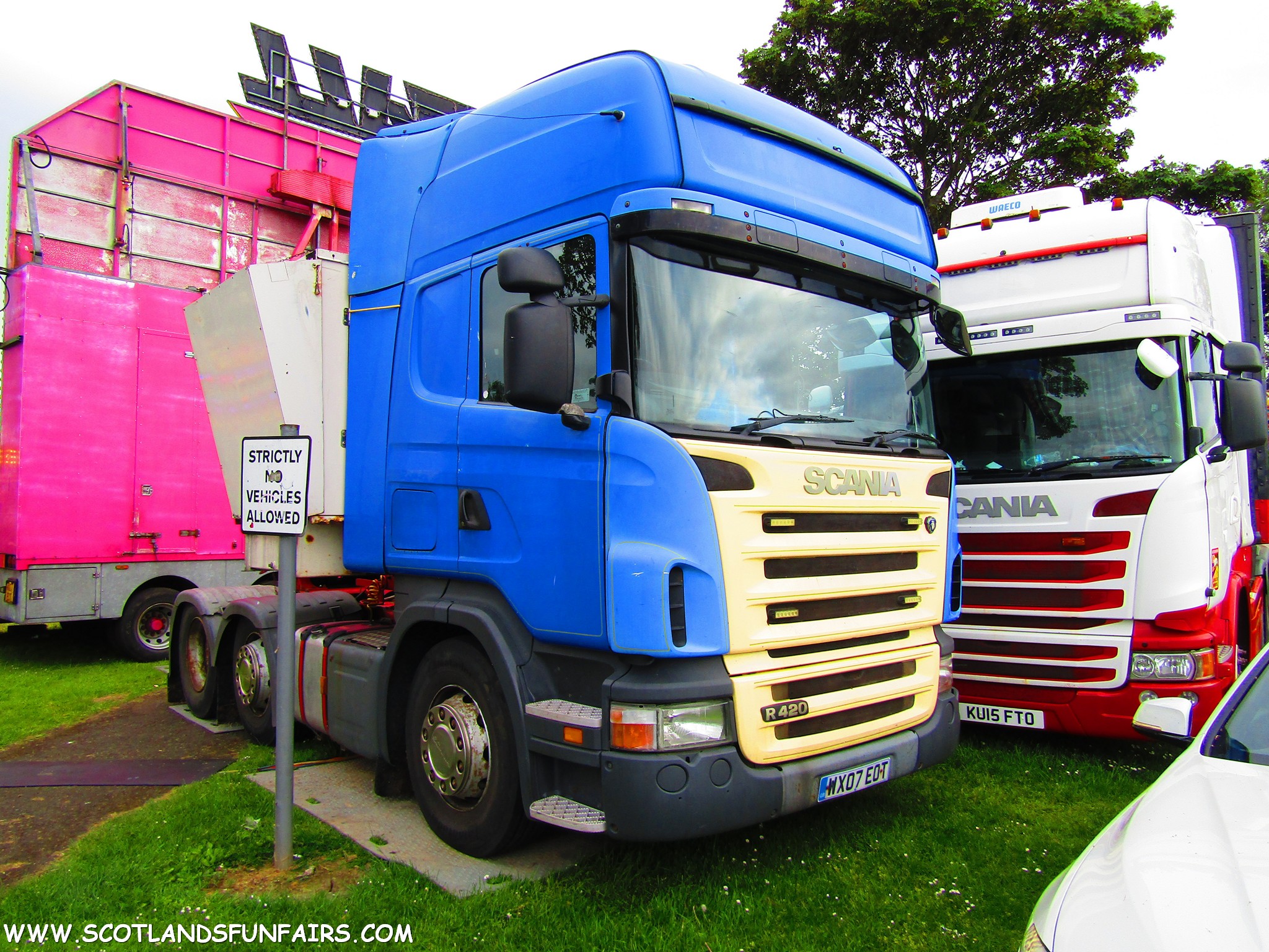Michael Stirlings Miami Scania