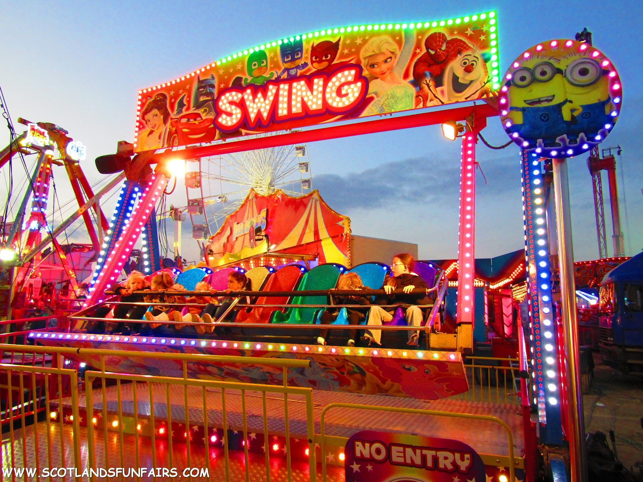 Triangle Attractions Swing