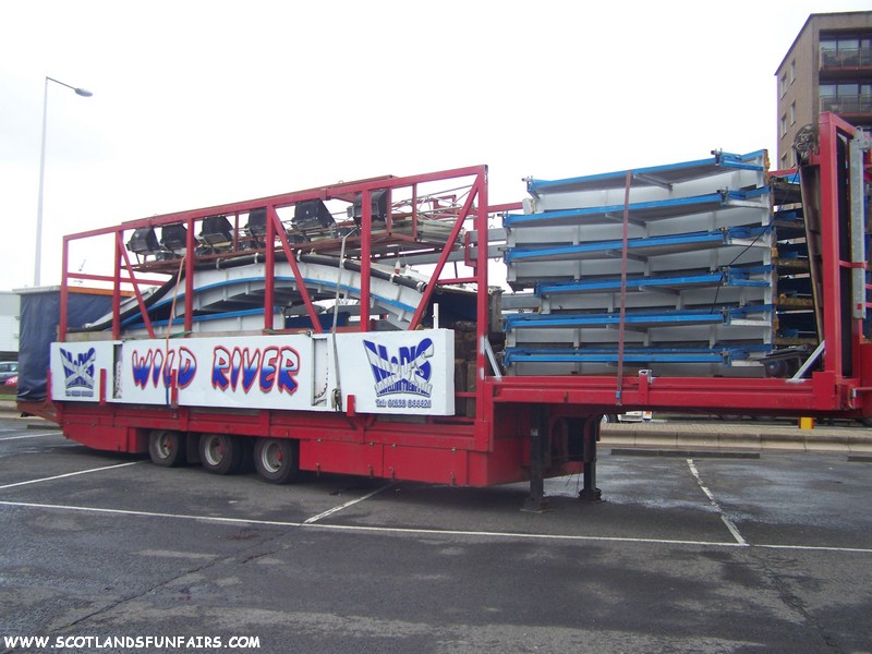 Charles Holdens Log Flume Load