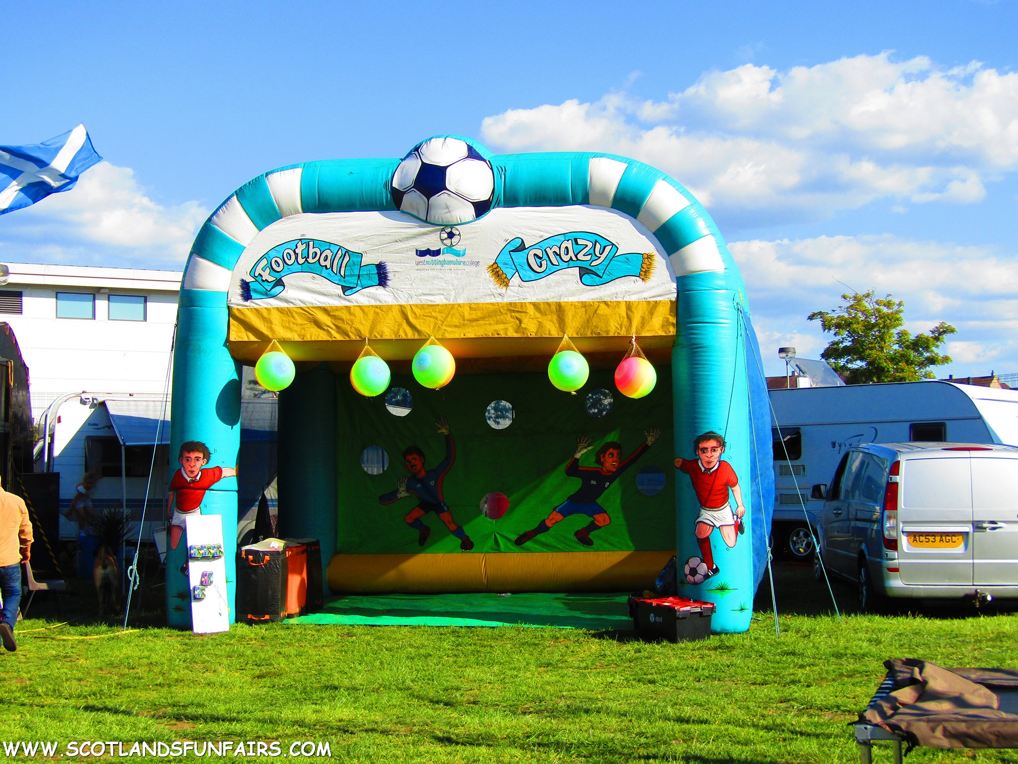 Alfie Clarkes Inflatable Kicker